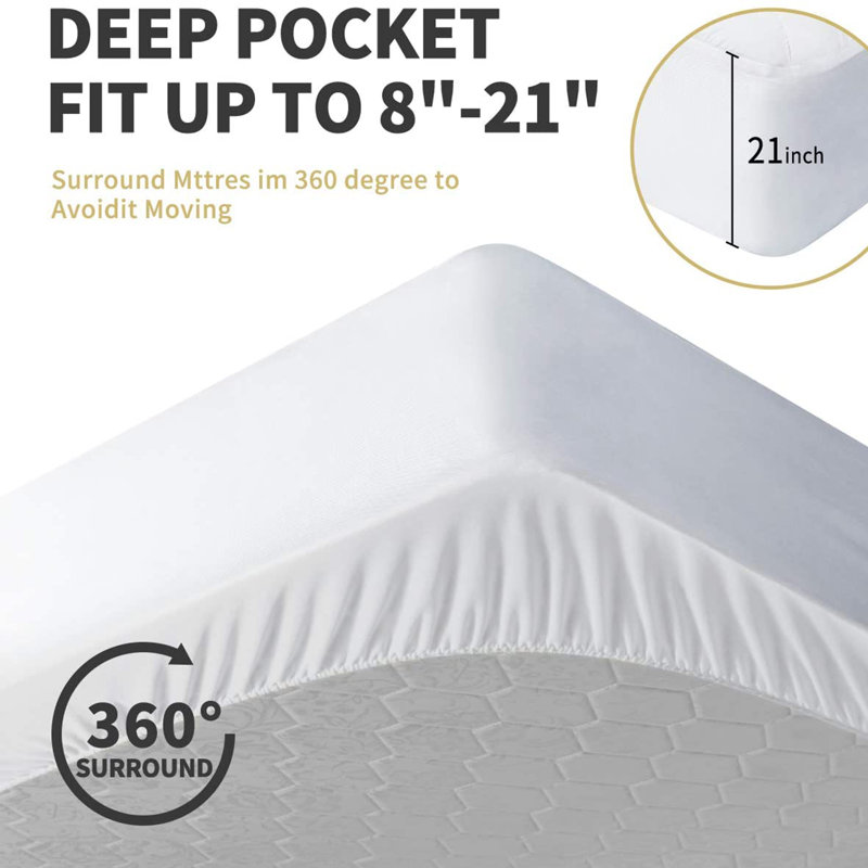 Ammons 0.5'' Mattress Pad, King