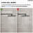  10" High Pressure Rainfall Shower System, Wall Mount Shower Faucet Set with Handheld Spray-75216872-132487481