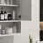 Muselare Farmhouse Bathroom Wall Cabinet, Medicine Cabinet with Open Shelf-874049111