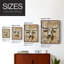ANIMALS Series D III, reproduction encadrée - bois massif-1052362953-1052362959