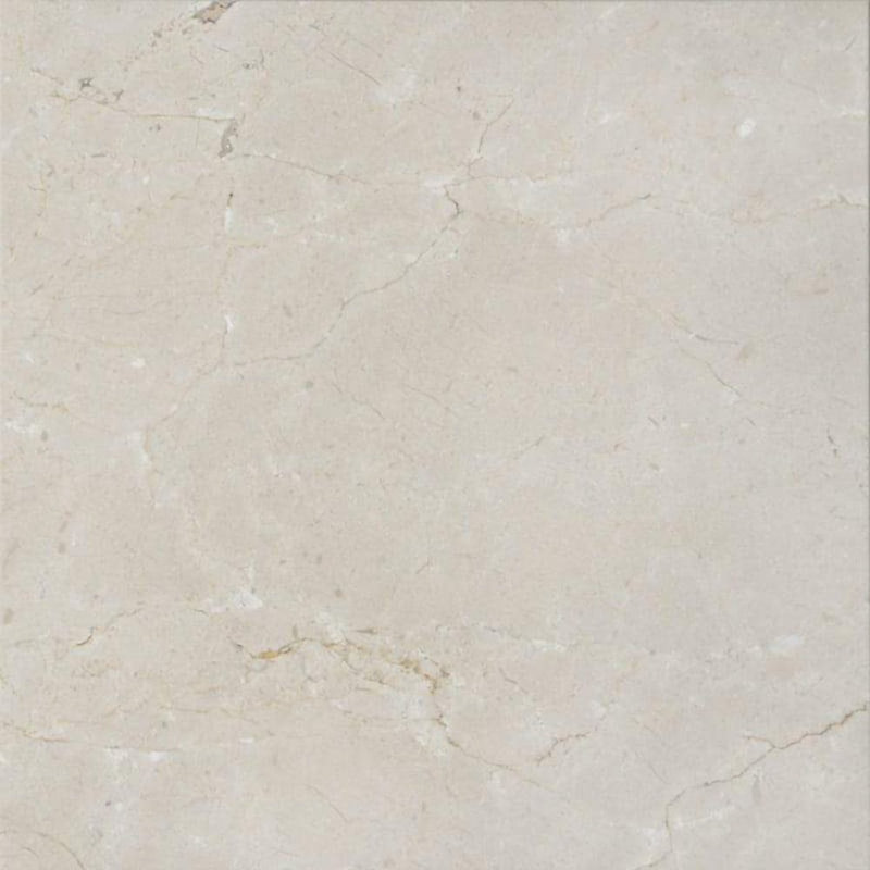 24 in. x 24 in. Stone Tile, Honed Crema Marfil