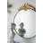 Juquana Iron Frame Round Wall Mirror