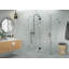 Halo 60 in. x 32 in. x 78 in. 90-degree Fully Frameless Glass Hinged Shower Enclosure-2136277016