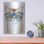 Art mural en métal Trinx «Bespectacled Pet 2» par Melissa Averinos-248239533