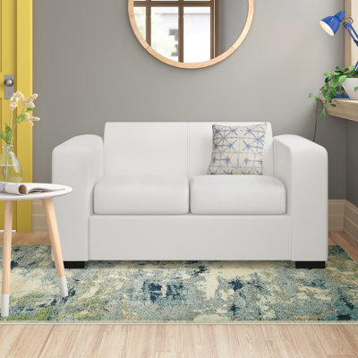 Kaylie 2 Seater Faux Leather Loveseat