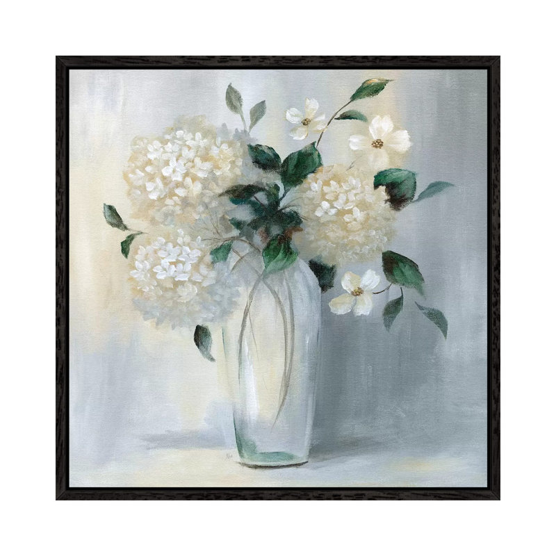 Caroline Springs Bouquet II by Nan - Painting on Canvas, 66.04 cm H x 66.04 cm W, Black Framed