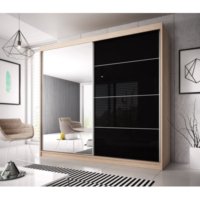 Gulledge 2 Door Manufactured Wood Wardrobe