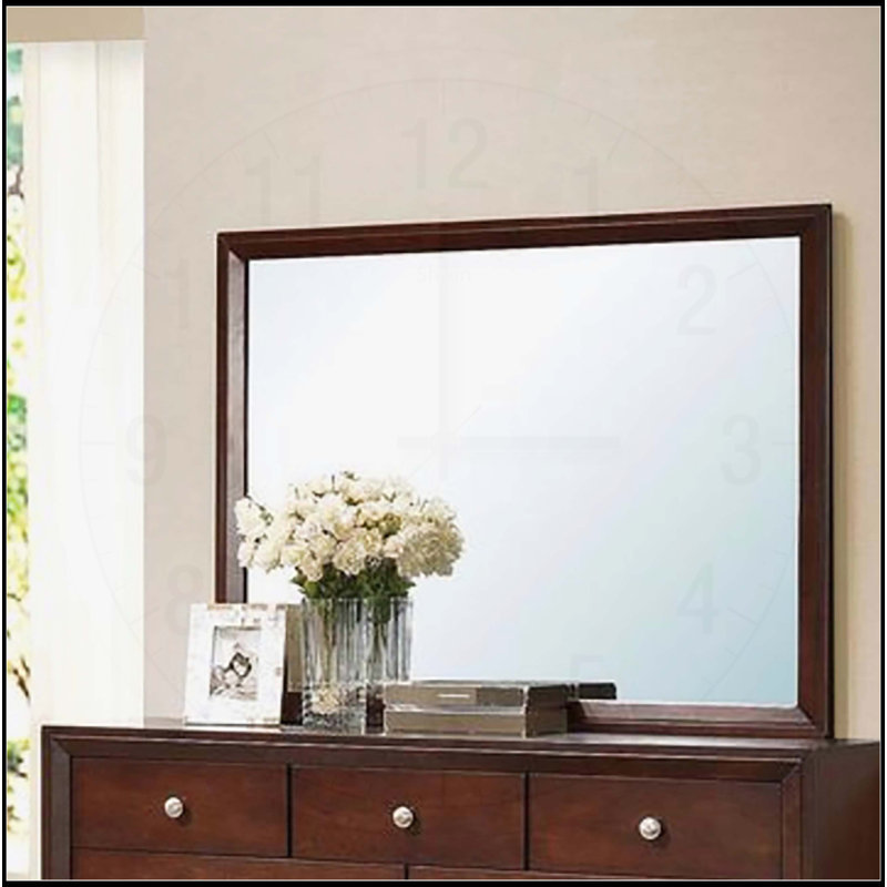 Miroir Madison, Cerisier brun