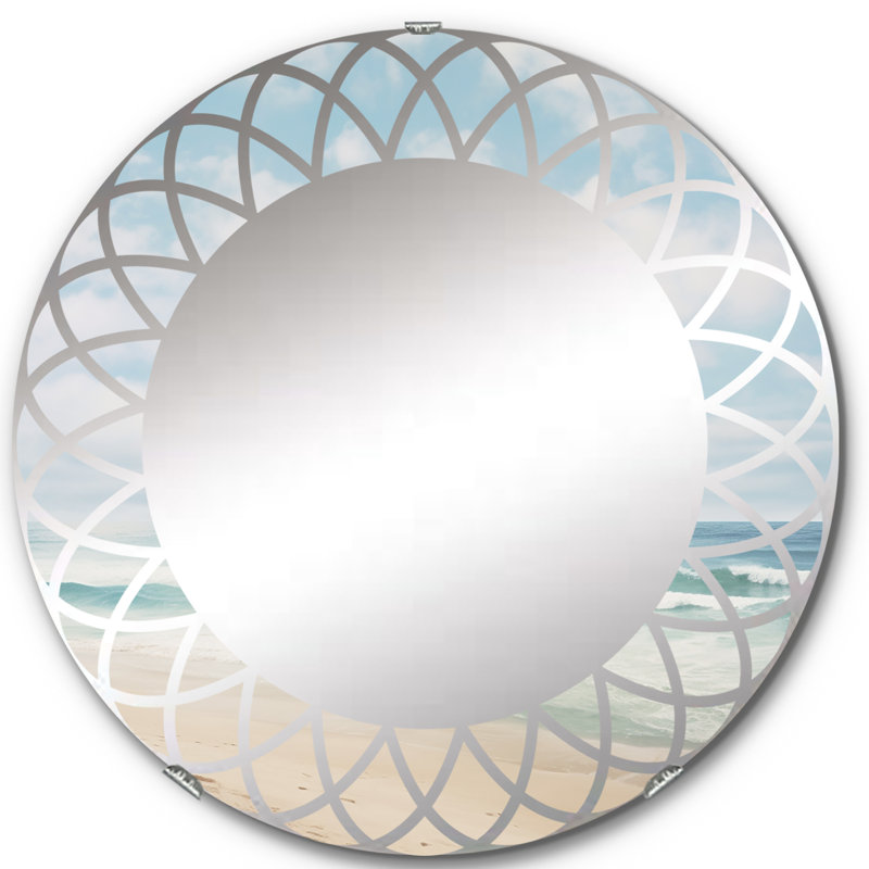 Eckero Circle Mirror, 24" x 24"