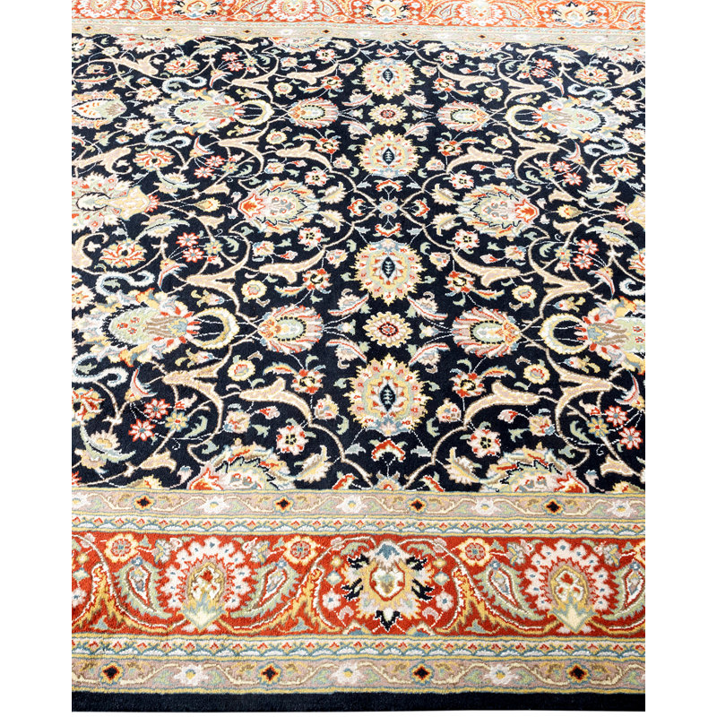 Classic One-of-a-Kind 6'3" X 9'3" Hand Knotted Area Rug