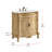 Lunette Single Bathroom Vanity Set-424043-113571312-81722799