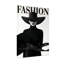 Mannequin avec chapeau noir et robe-578922889