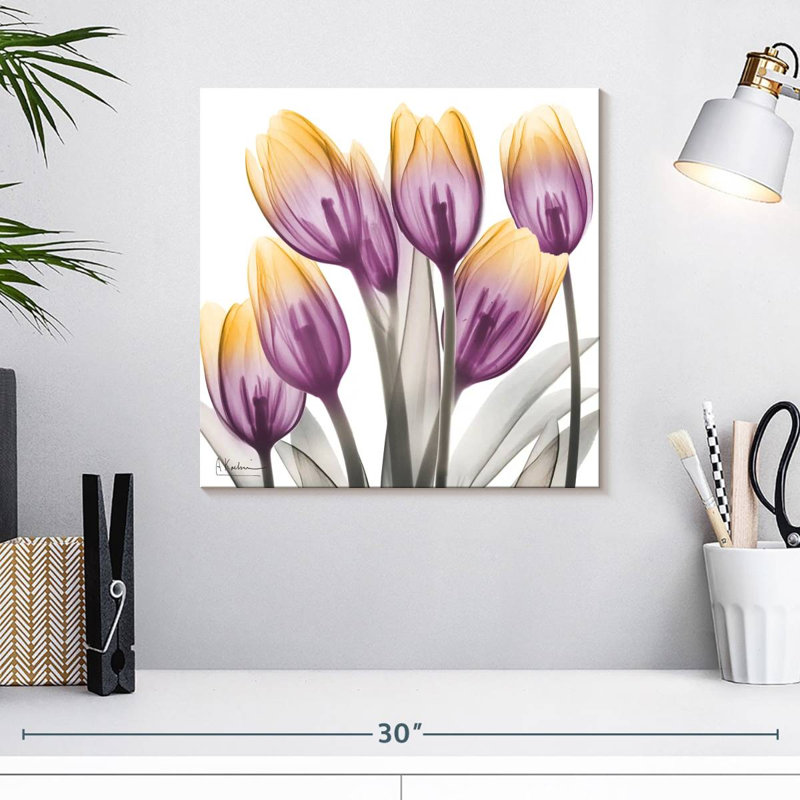 Harnek Sunrise Tulips II, H 16 po x l 16 po