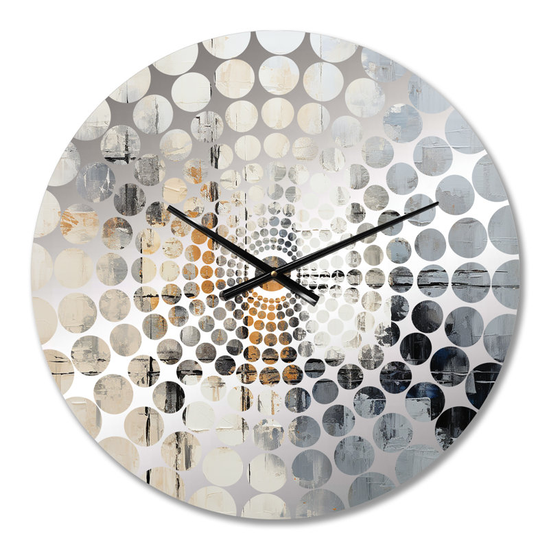 Simple Winter Landscape - Horloge murale paysage d'hiver, Médium