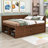 Kouta Wood Daybed with Drawers and Shelves-2034574561-2034574574