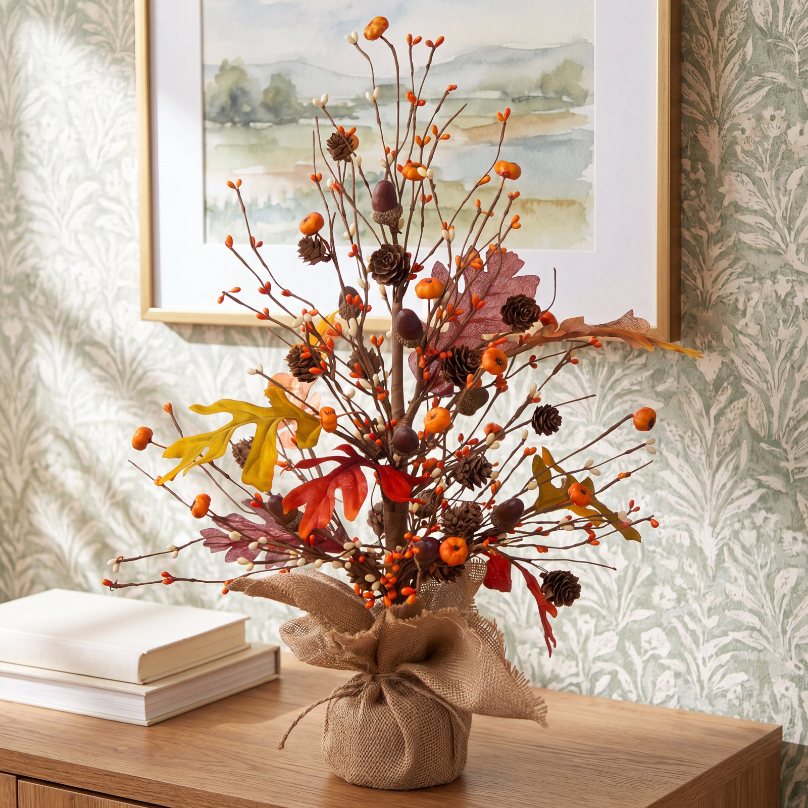 Thanksgiving No Animal(s) Tabletop Tree