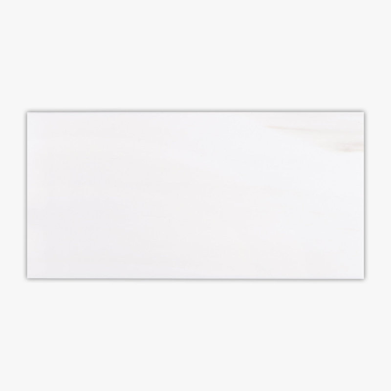 Carreau de marbre et de mur 4 po x 12 po Bianco