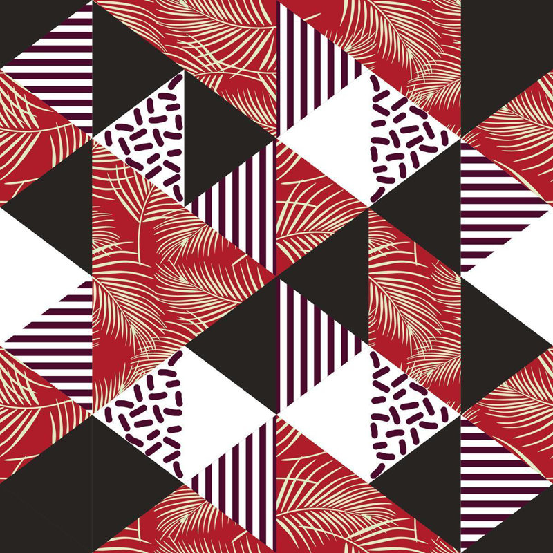 Rouleau de papier peint adhésif L 126 po x l 24 po Meixner