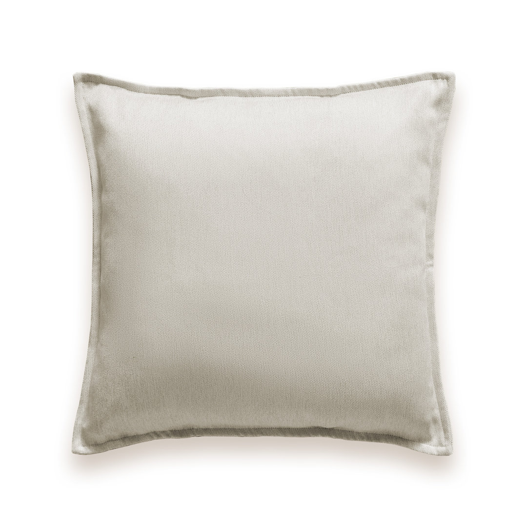 Faux Linen Square Throw Pillow Cover Set (Set of 2) Sleep Zone 
