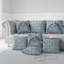 Housse et insert de coussin intérieur / extérieur carré Enchanted Peacock Polyester-434082067-434082069