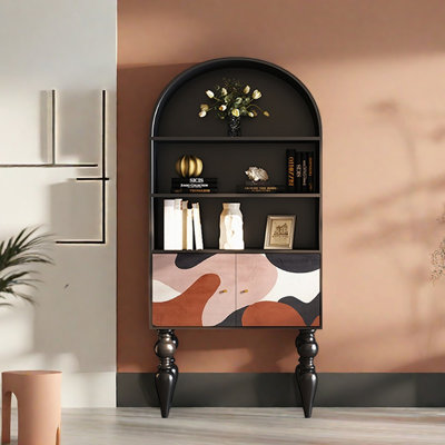 Modern art multi-functional display bookcase