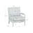 Carmy Wavy Spindle Chair