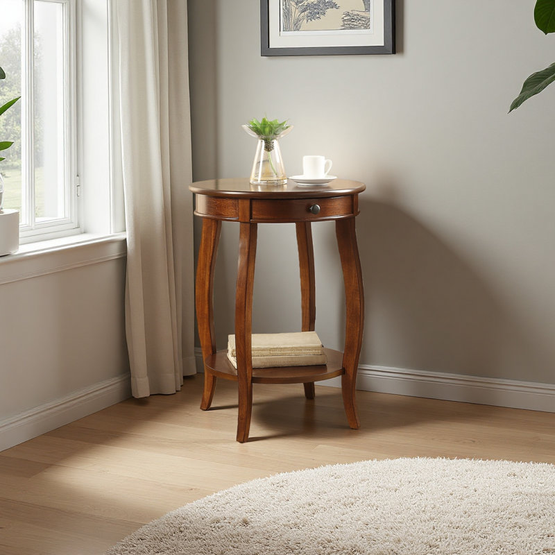 Finish Accent Table, Walnut