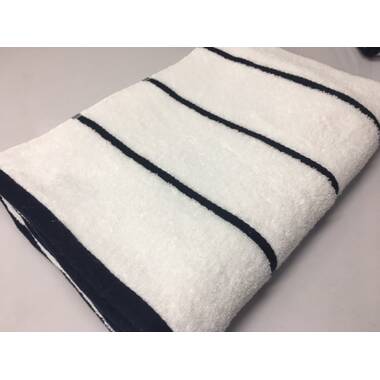 Striped Trim Towel Set