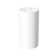 Denbigh 33.5" H Crisp White Ceramic Circular Freestanding Pedestal Bathroom Sink with Overflow
