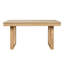 Table de salle à manger extensible Farmhouse 60 "à 78" avec rallonge amovible-1123371543