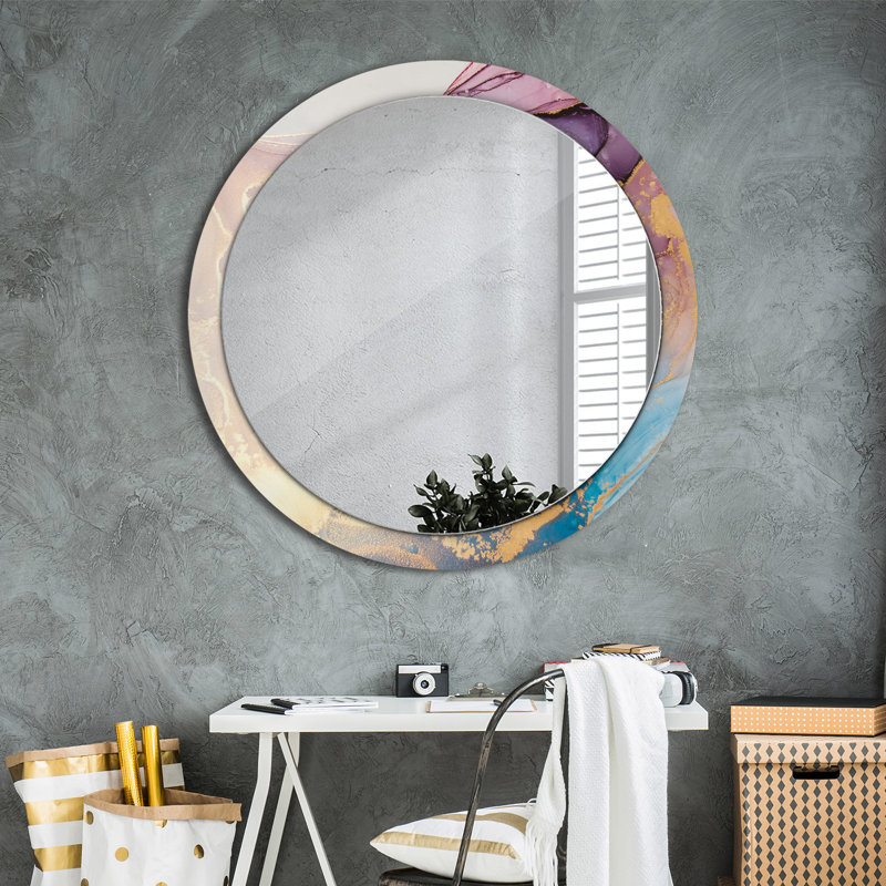 Huldar Glass Flat Wall Mirror