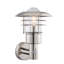 Elena Chrome 32.5cm H Outdoor Wall Lantern