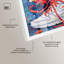 Art mural fantaisiste Sneaker avec fleurs-115127893-115127901