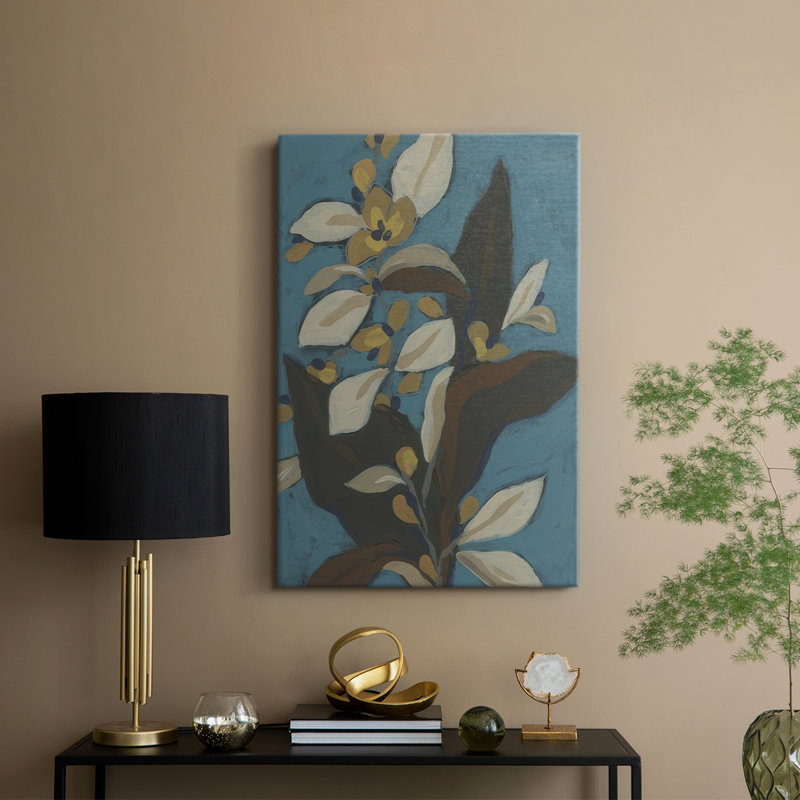 Blue Shadow Garden I - galerie sur mesure, H 12 po x l 8 po