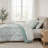 -Piece Cal King Bedding Sets, Microfiber Comforter Set, Modern Bedroom