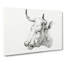 Head Of A Cow by Jean Bernard - Wrapped Canvas Print-55359792