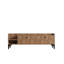Keikei Unfinished TV Stand with Fireplace Included-99234572