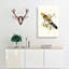 Yellow-Rumped Parakeets by Elizabeth Gould - Wrapped Canvas-55320206