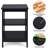 3-Tier Wooden End Table with Side Bars-1396702399