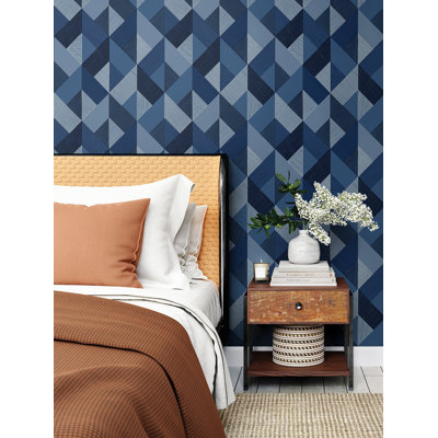 Degenhardt Peel & Stick Floral Roll