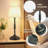 Rechargeable Cordless Led Table Lamp Set Of 2 With 4-Level Stepless Dimmer, Portable Desk Night Light For Bedroom, Dining Room, Office And Patio