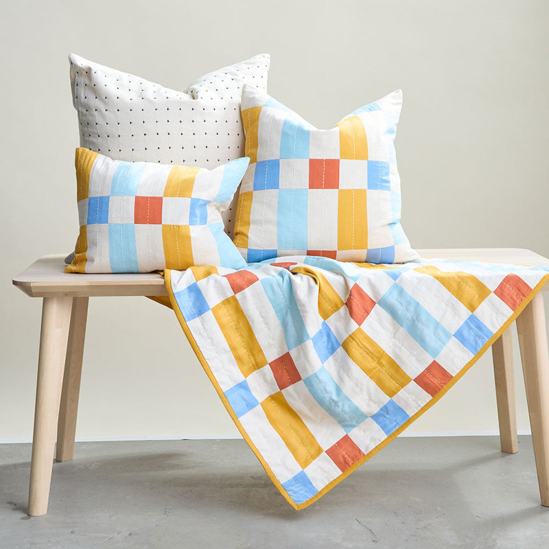 Quilted Throw Blanket
