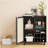 Sideboard Cabinet With Storage, 34 Inch Wine Bar Cabinet With Wine Racks, Buffet Cabinets For Home, Living Room-1263097550