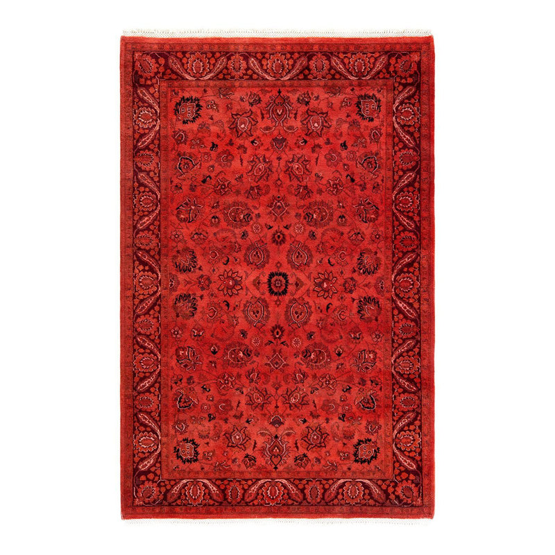 Dom One-of-a-Kind 4' 1" X 6' 4" Hand Knotted Area Rug