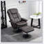 Fauteuil inclinable ergonomique pivotant de 31,5 po de largeur avec repose-pieds-1033214697-1033214702