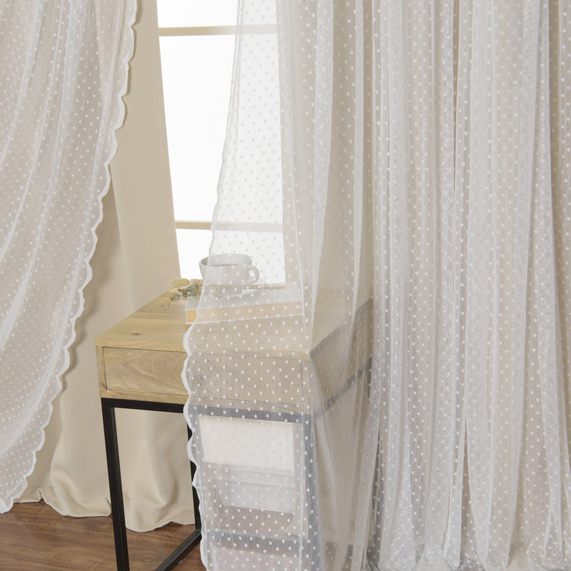 Holland Room Darkening Curtain Pair, 52"W x 84"H, Beige