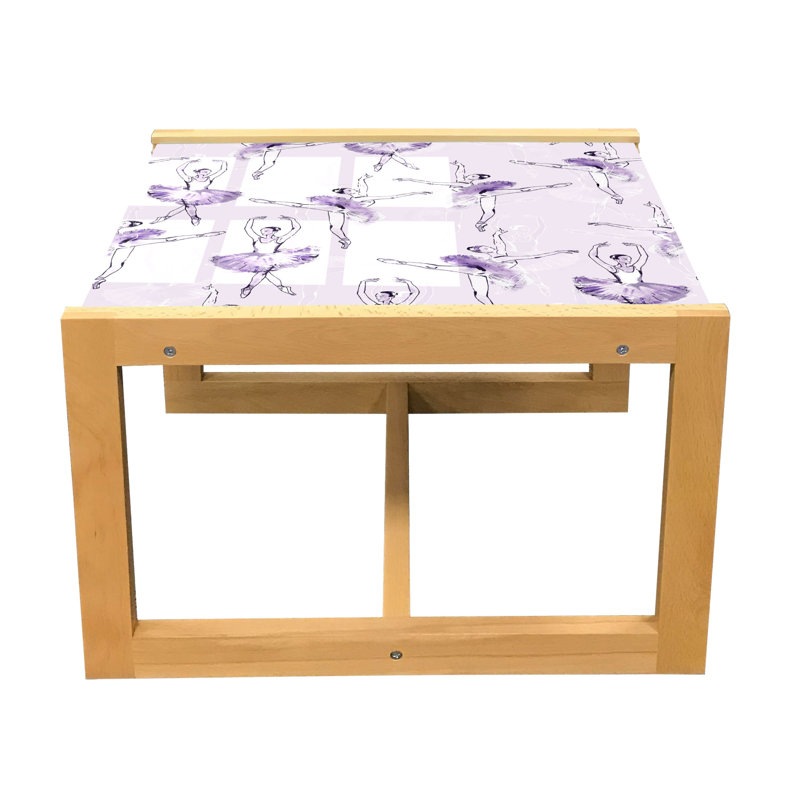 Jamalie Trestle Coffee Table, 40cm H x 46.5cm W x 62cm D