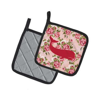 East Urban Home Floral Polyester Potholder