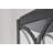 Alshawn - 1 Light Post Top - Matte Black with Clear Glass