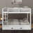 Queen Size Bunk Bed With Ladder And Trundle-1892930240